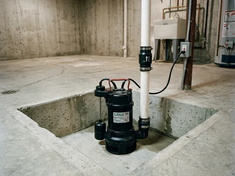 Sump Pump Installation Plumber in Pleasant Lake, IN